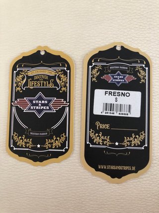 Sombrero country STARS & STRIPES negro - 55