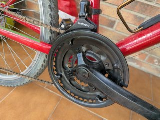 Bicicleta Infantil Rockrider Roja