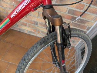 Bicicleta Infantil Rockrider Roja