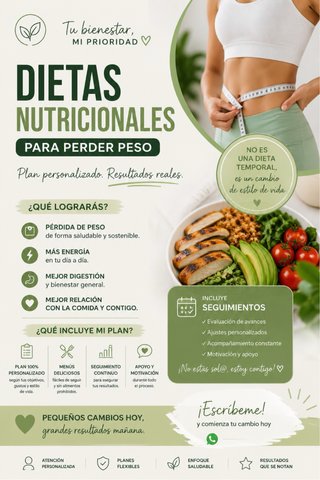 Plan nutricional para perder peso