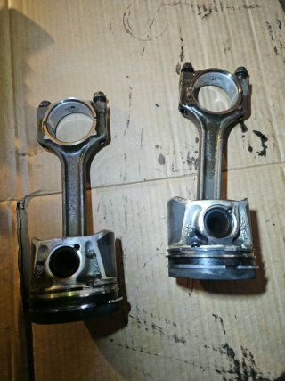 2 Pistões e Bielas Opel Corsa D