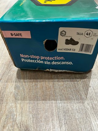 Zapatos de seguridad B-SAFE Talla 41