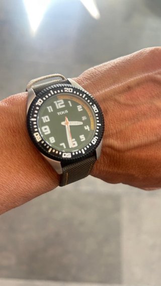 Reloj Tous Junior Verde y Beige