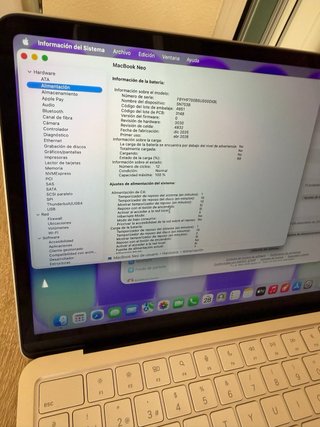 MacBook Neo 13” FACTURA A18 Pro 8GB 256GB Argento