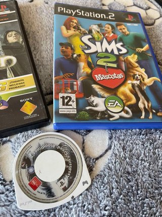 Lote Juegos PS2 y PSP: Eragon, Sims 2, Assassin's