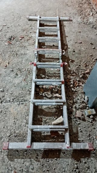 Escalera telescópica 4m Aluminio