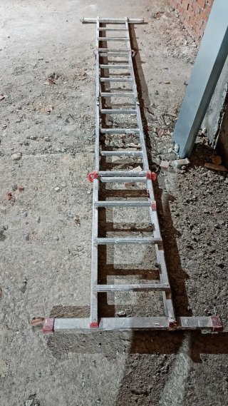 Escalera telescópica 4m Aluminio