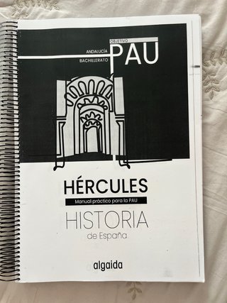 libro historia españa 2 bach