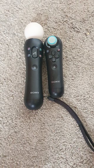 Mandos PS Move Sony Originales Negros
