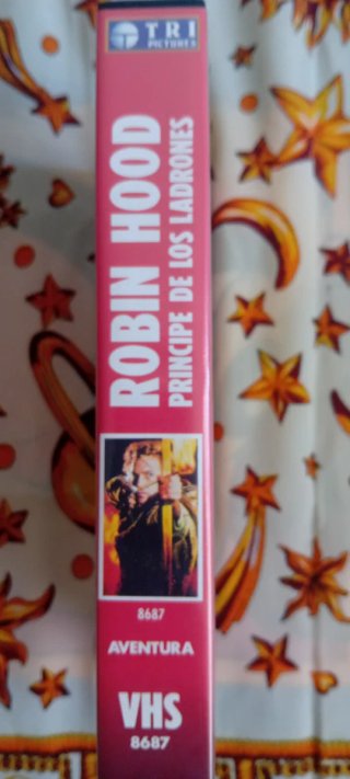 VHS Robin Hood: Príncipe de los Ladrones