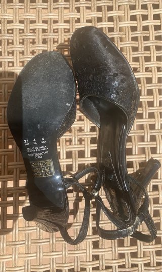Zapatos Tacón Mango - Lentejuelas & Style Y2K
