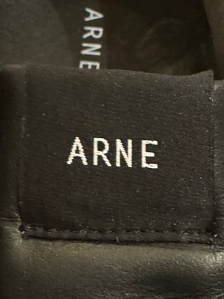 Tênis ARNE Pele Preto Tam. 42 Novos Originais