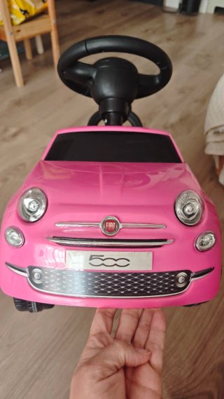 Correpasillos Fiat 500 Rosa