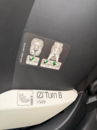 Silla coche bebé Besafe giratoria 360 grados
