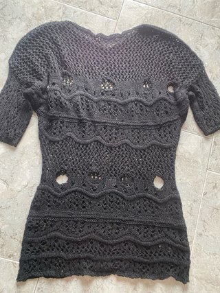 Twinset Abito Nero Taglia Unica