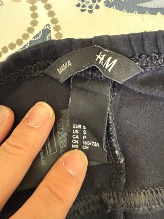 Pantalones premamá negros