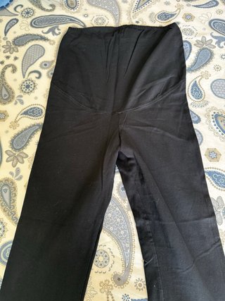 Pantalones premamá negros