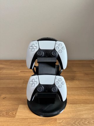 Soporte Mandos PS5/XBOX + Auriculares