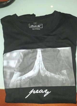 Camiseta Mister Tee Talla L Estampada