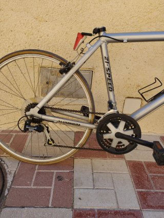 Bicicleta Otec 21 velocidades Plata