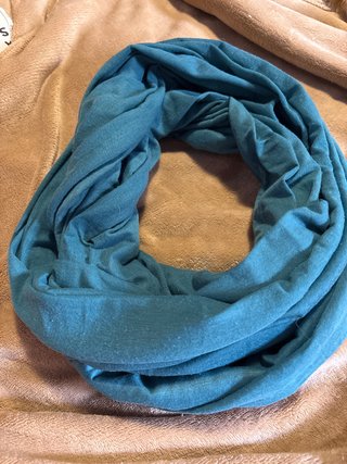 Bufanda Infinita Teal