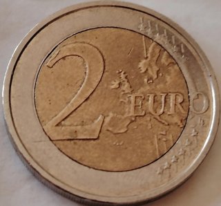 2 Euro Conmemorativo 2007 Error Acuñación Raro