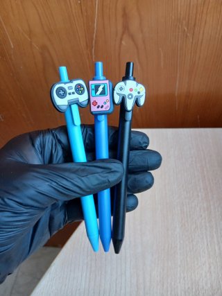 Collezione retrò di 3 penne Gamer