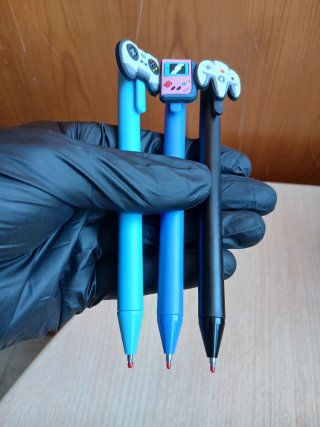 Collezione retrò di 3 penne Gamer