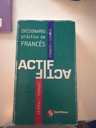 Diccionario práctico de francés ACTIF francés-e...