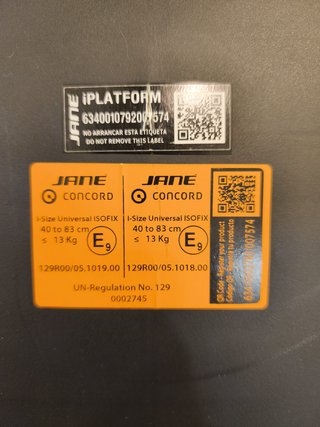 Ovo Jané Koos + Base Isofix