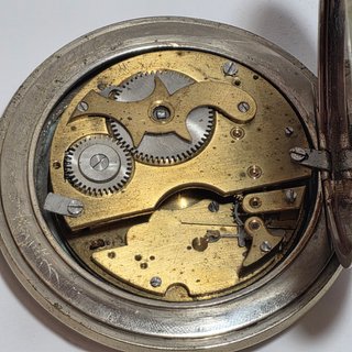 Antico Orologio Da Tasca Regulateur Big Size 70mm