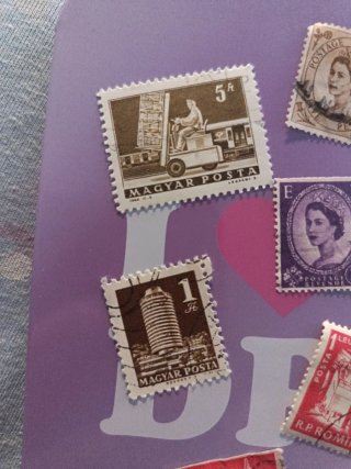 Sellos postales varios