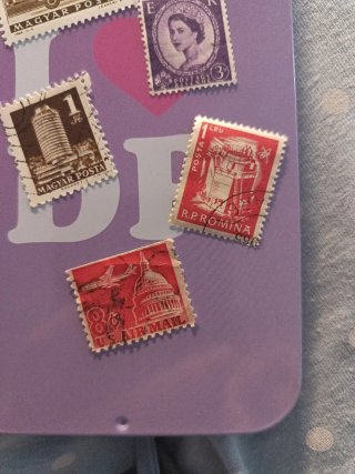 Sellos postales varios