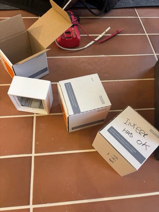 Jung LS 990 Cube caja Superficie y más