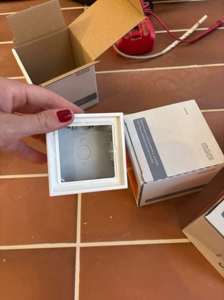 Jung LS 990 Cube caja Superficie y más