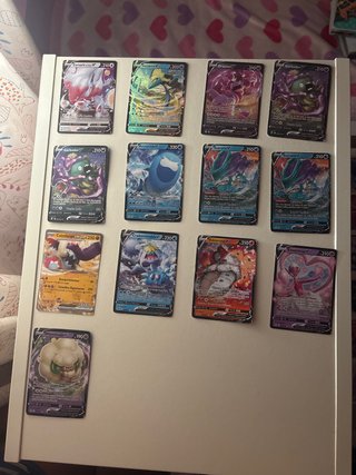 Lote Cartas Pokémon V