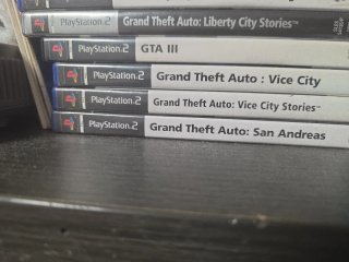 Pack Saga GTA PS2 (5 Juegos)