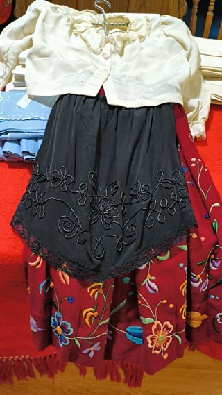 Piezas trajes regionales
