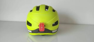 Casco de bici Btwin amarillo