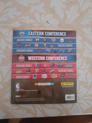 Álbum NBA Sticker Collection 2013-14 Incompleto