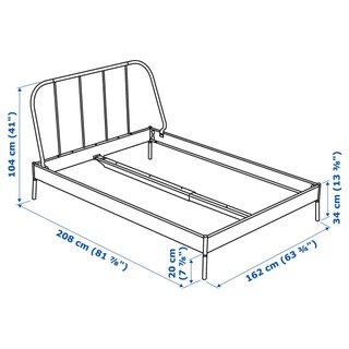 Cama IKEA KOPARDAL 160x200 – NUEVA