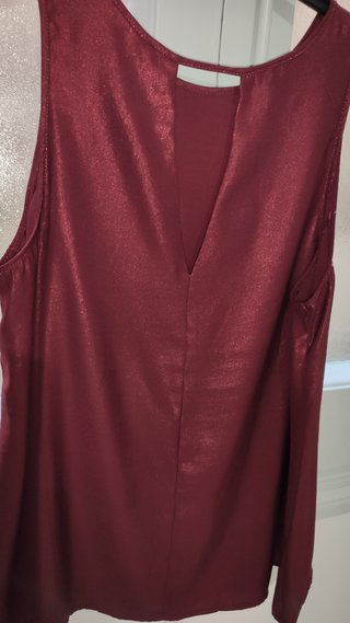 Camiseta Stradivarius Roja Talla S Nueva