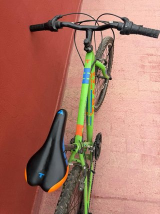 Bicicleta verde