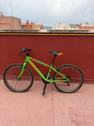 Bicicleta verde