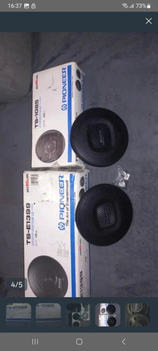 Altavoces Pioneer Negros