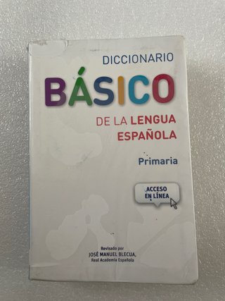 Diccionario básico de la lengua Española primaria
