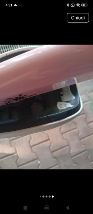 Triciclo senza pedali rosa