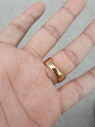 Anello Louis Vuitton Nero e Oro
