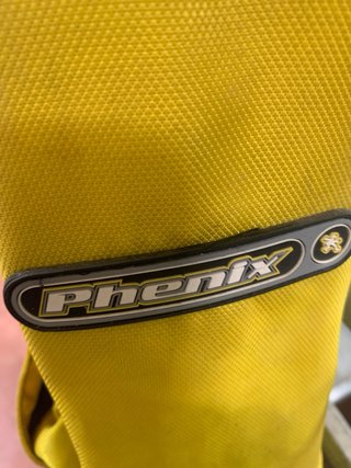 Chaqueta Hebo Phenix Enduro Trail Amarilla