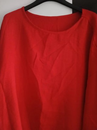 Camisa roja mujer